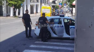 Αστυνομική παρουσία στη Λαμία μετά από περιστατικό επιδειξία.