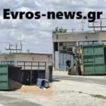 Ορεστιάδα: Νεκρός που «καρφώθηκε» με το φορτηγό του σε κτίριο