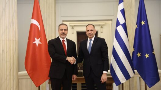 Συνάντηση Γεραπετρίτη - Φιντάν: «Έχει δημιουργηθεί μια αναίτια ένταση» 36 Γεραπετρίτης και Φιντάν σε συνάντηση