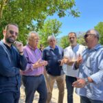 Καλάβρυτα: Αυτοψία Φαρμάκη σε οδικά έργα και αντιπλημμυρικά ΦΩΤΟ