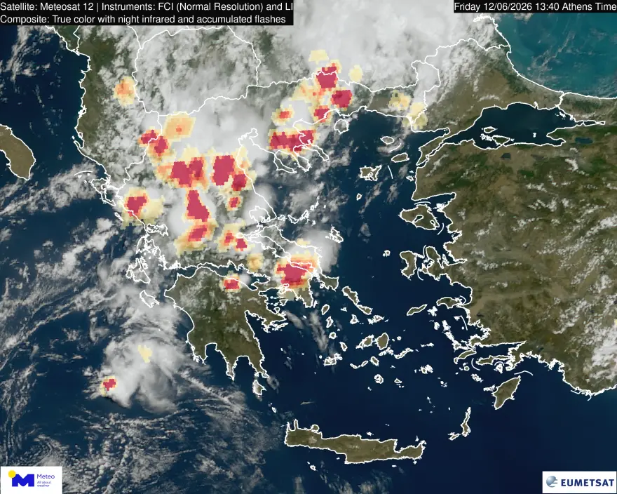 Καιρός: Άγριο «ξέσπασμα» με καταιγίδες, χαλάζι και κεραυνούς - Οι περιοχές ΦΩΤΟ - ΒΙΝΤΕΟ 31 Καιρός: Άγριο «ξέσπασμα» με καταιγίδες, χαλάζι και κεραυνούς - Οι περιοχές ΦΩΤΟ - ΒΙΝΤΕΟ