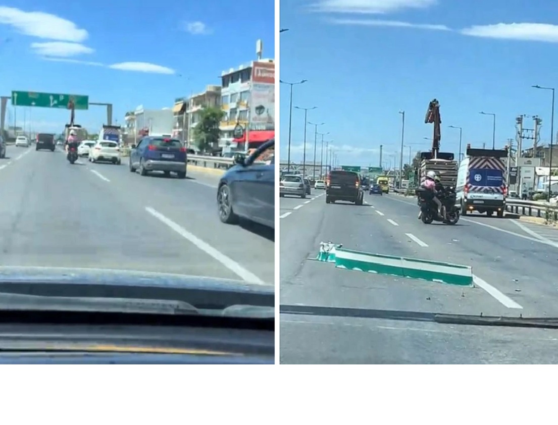 Κηφισός: Γερανοφόρο όχημα παρέσυρε πινακίδα – Παρά λίγο σύγκρουση με μηχανή 4 Κηφισός: Γερανοφόρο όχημα παρέσυρε πινακίδα – Παρά λίγο σύγκρουση με μηχανή