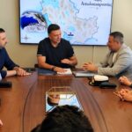 Μεσολόγγι: Ο Υπουργός Ναυτιλίας Β. Κικίλιας σε σύσκεψη για το παραλιακό μέτωπο ΦΩΤΟ