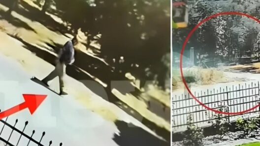 Έβαλε φωτιά στο Αγρίνιο γιατί τον... εκνεύριζαν οι θάμνοι - Τον «έδωσε» βίντεο 36 Διαιρεμένη οθόνη με υλικό επιτήρησης: άτομο περπατά, κόκκινο βέλος…