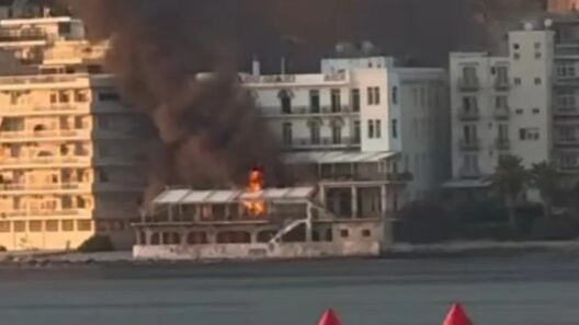 Λουτράκι: Φωτιά σε ξενοδοχείο στην παραλιακή 38 Φωτιά στο Λουτράκι