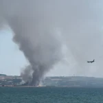 Φωτιά στη Θεσσαλονίκη: Εναέρια μέσα και μήνυμα του 112 για τους καπνούς