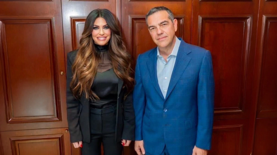 Ο Αλέξης Τσίπρας συναντήθηκε με την Κίμπερλι Γκιλφόιλ