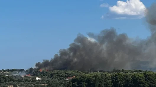 Φωτιά τώρα στην Κυρά Βρύση Κορινθίας, μήνυμα 112 για ετοιμότητα 36 Φωτιά στην Κόρινθο