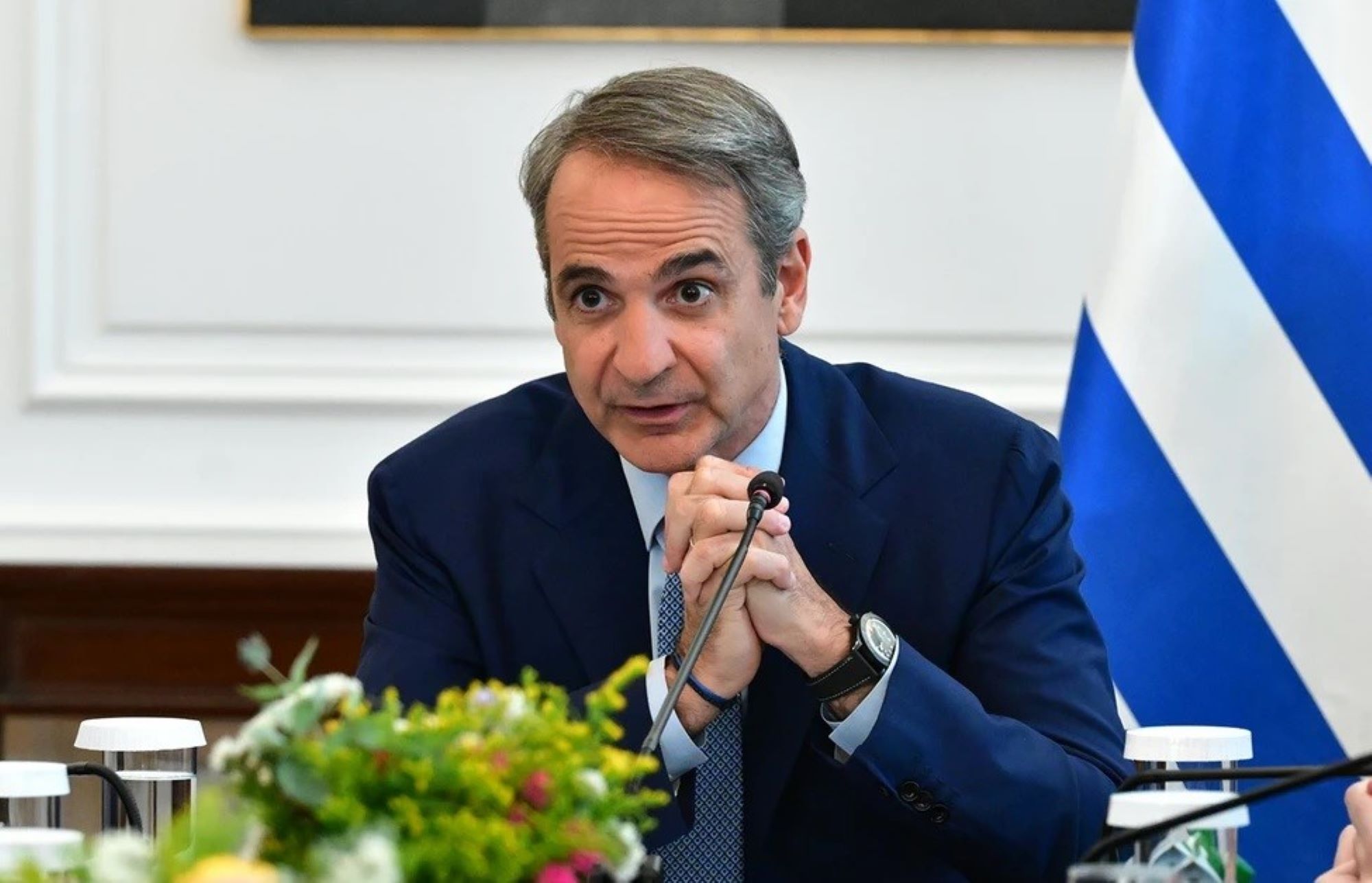 Ο Κυριάκος Μητσοτάκης για τον θάνατο των τριών πυροσβεστών