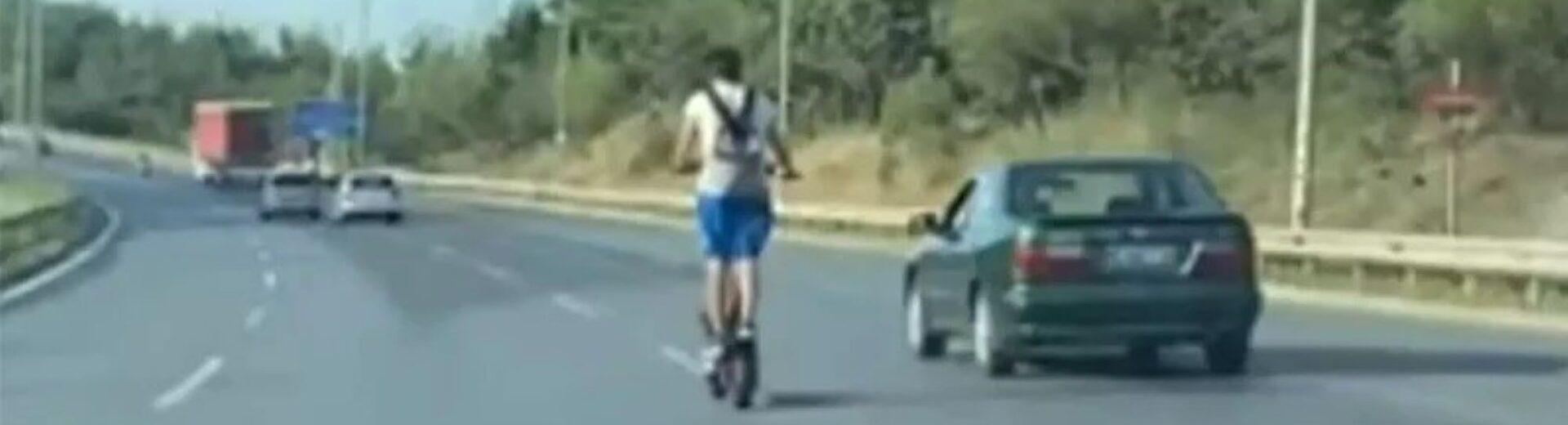 Πατρών - Πύργου: Νεαρός με πατίνι κινητοποίησε την ΕΛΑΣ