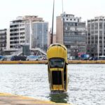 Πειραιάς: Νεκρός οδηγός ταξί μετά από πτώση στο λιμάνι ΦΩΤΟ