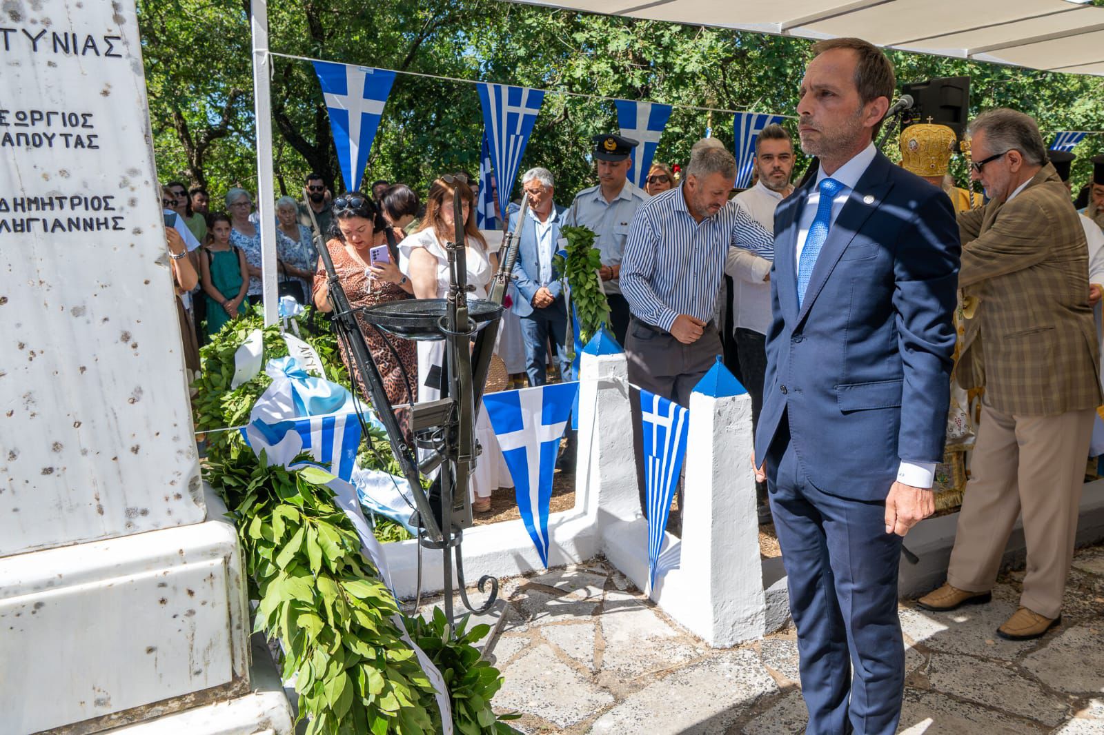 Με κάθε επισημότητα η επέτειος της Μάχης στο Πούσι στην Αρχαία Ολυμπία ΦΩΤΟ 29 Με κάθε επισημότητα η επέτειος της Μάχης στο Πούσι στην Αρχαία Ολυμπία ΦΩΤΟ