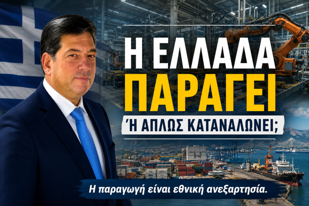 «Η Ελλάδα παράγει ή απλώς καταναλώνει;» 29 «Η Ελλάδα παράγει ή απλώς καταναλώνει;»