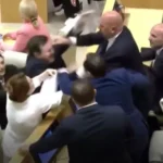 Γεωργία: «Ρινγκ» η Βουλή σε άγριο διαπληκτισμό βουλευτών ΒΙΝΤΕΟ
