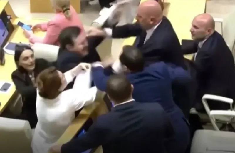 Βουλή Γεωργίας με μετατραπείσα βουλευτή