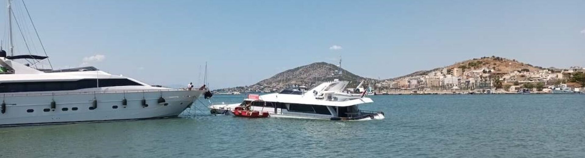 Σκαφός στη Σαλάμινα