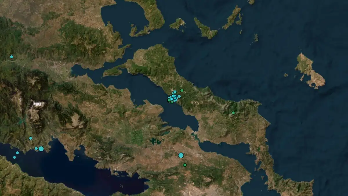 Εύβοια: Σεισμός στο Προκόπι, αισθητός και στην Αττική 4 Σεισμός 4 Ρίχτερ στην Εύβοια