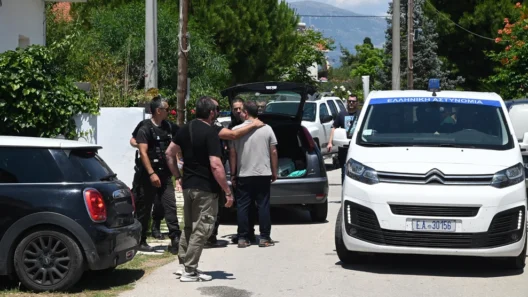 Η στιγμή που ο 65χρονος βασικός ύποπτος μεταφέρεται στην Ασφάλεια Αιγίου