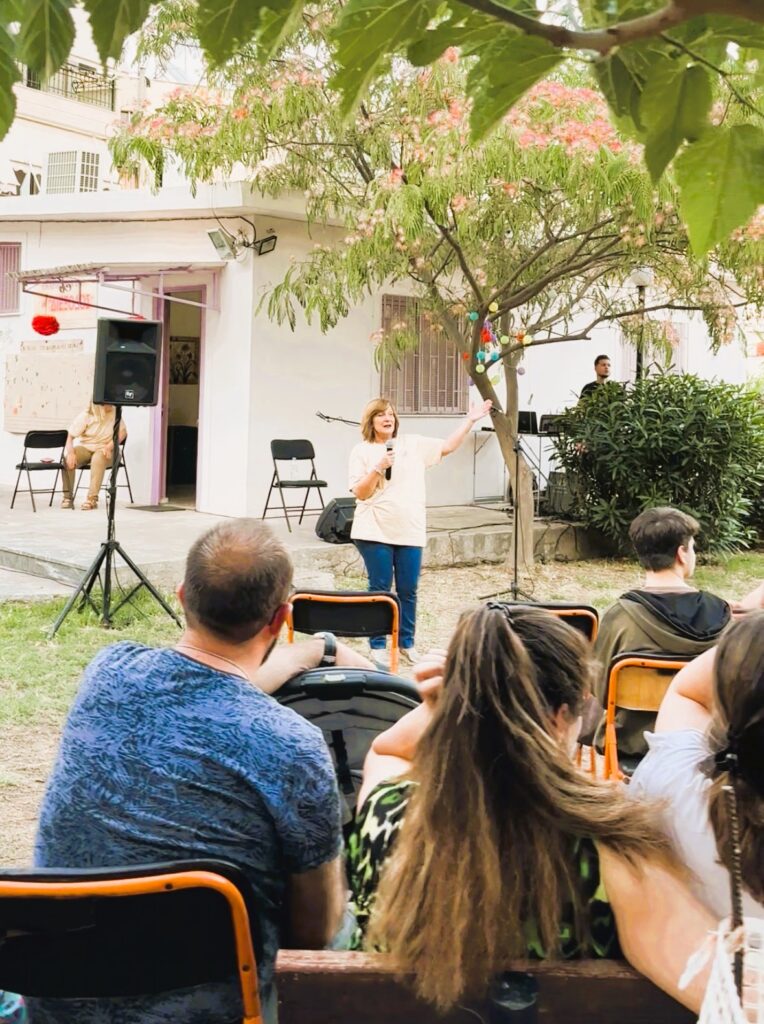 Η εκδήλωση «Οικογενειακά…Παιχνιδομπερδέματα» στην «ΔΙΕΞΟΔΟ» Αιγίου ΦΩΤΟ