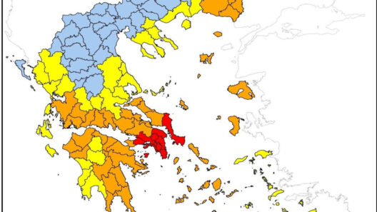 Ακραίος κίνδυνος πυρκαγιάς το Σάββατο: Στο «κόκκινο» Αττική και Εύβοια