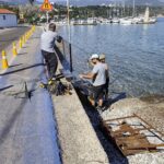 Αίγιο: Αντικατάσταση σκουριασμένης και επικίνδυνης σκάλας στην Αλυκή ΦΩΤΟ