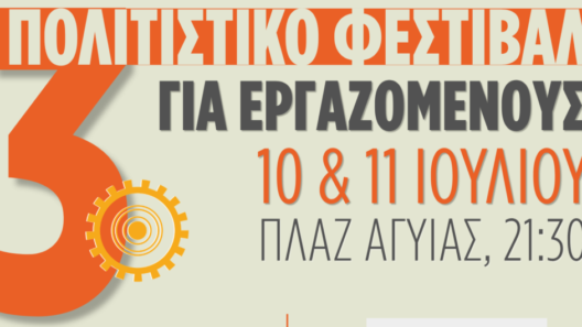 Το 3ο Πολιτιστικό Φεστιβάλ για Εργαζόμενους στη Δημοτική Πλαζ Αγυιάς 27 Εκθεση του 3ο Πολιτιστικό Φεστιβάλ