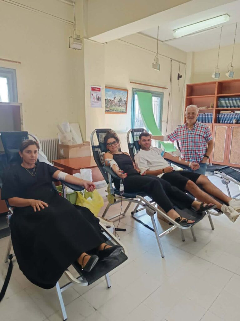 Οι Εθελοντές Αιμοδότες των Σαγεΐκων στη μνήμη του Γιάννη Γιαννόπουλου ΦΩΤΟ