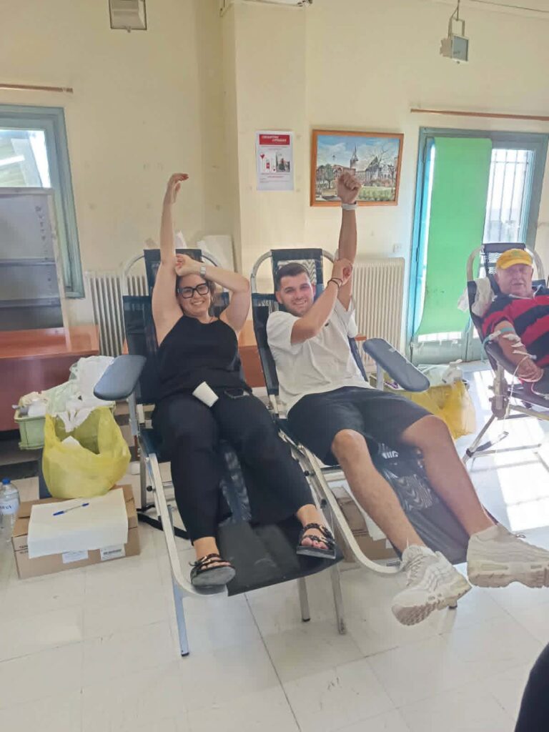 Οι Εθελοντές Αιμοδότες των Σαγεΐκων στη μνήμη του Γιάννη Γιαννόπουλου ΦΩΤΟ