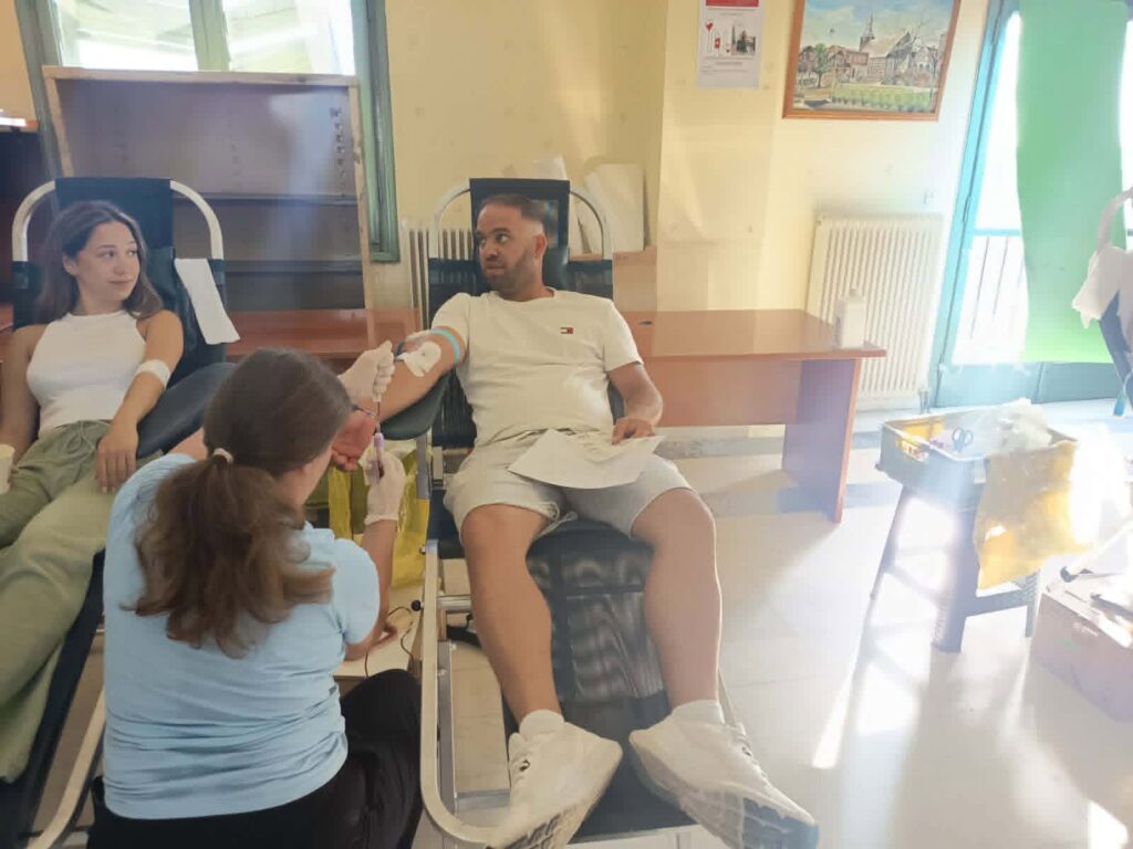 Οι Εθελοντές Αιμοδότες των Σαγεΐκων στη μνήμη του Γιάννη Γιαννόπουλου ΦΩΤΟ