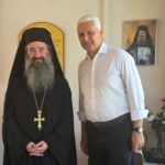 Ο Φωκίων Ζαΐμης στο ναό του Αγίου Γερβασίου Πατρών ΦΩΤΟ