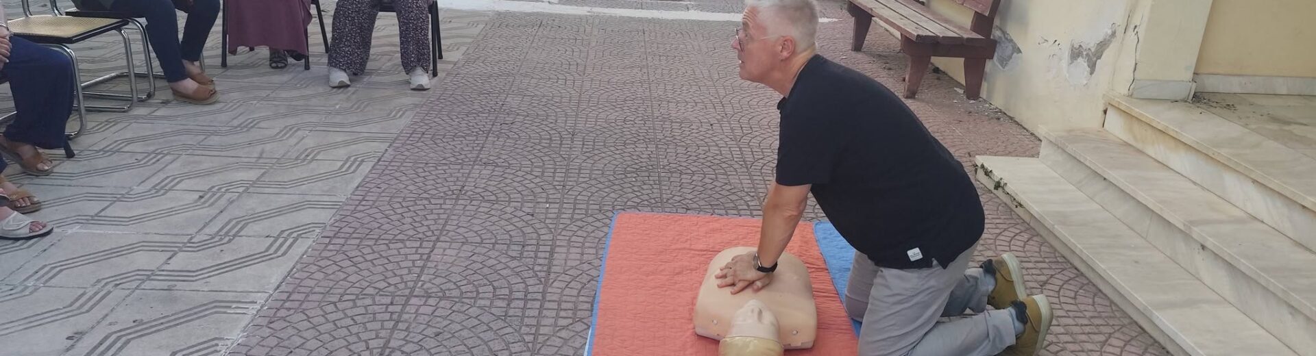 Ενημέρωση ΚΑΡΠΑ και λειτουργία Απινιδωτή στον Αλισσό ΦΩΤΟ