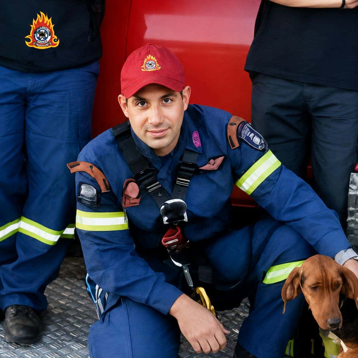 Πάτρα: Θλίψη για τον θάνατο του 36χρονου πυροσβέστη της ΕΜΑΚ, Νίκου Παπακωνσταντινόπουλου