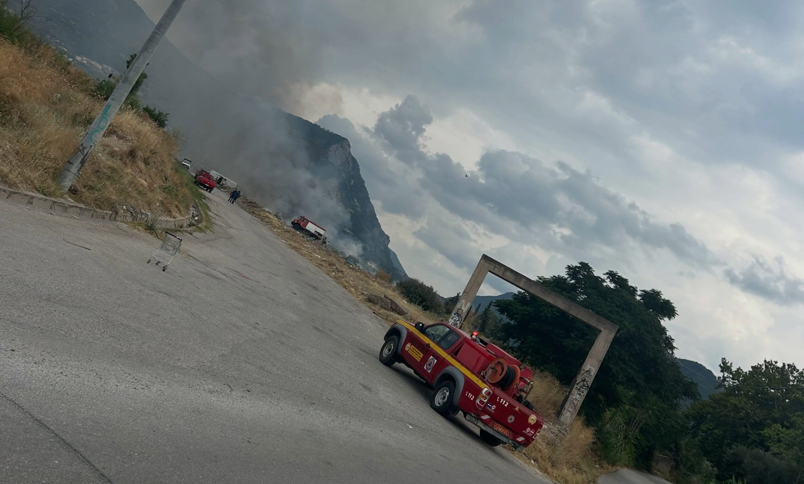 Φωτιά στην Παλιά Πάτρα