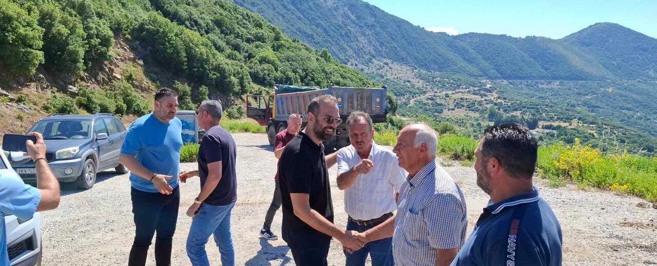 Ο περίφηρος Νεκτάριος Φαρμάκης στην ορεινή Ναυπακτία ΦΩΤΟ