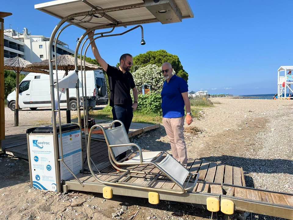 Καστελόκαμπος: Στο seatrac Φαρμάκης και Μπονάνος για ίδια δικαιώματα στις πολυσύχναστες παραλίες