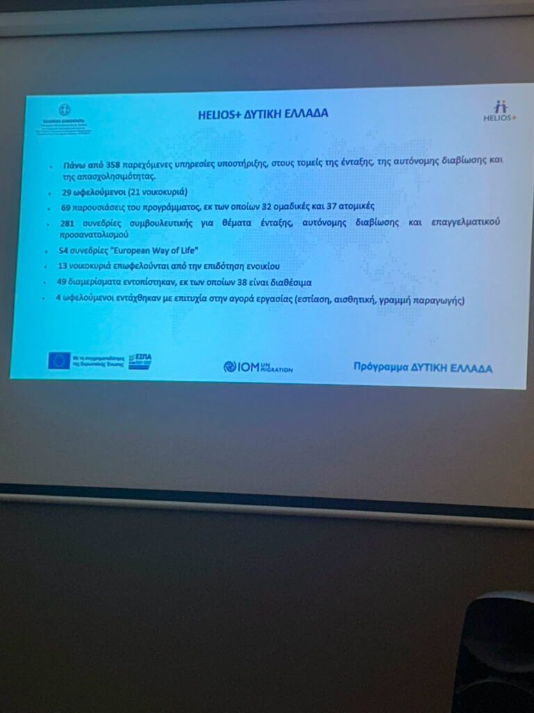 Η Γεωργία Ντάτσικα στην έναρξη του Προγράμματος «HELIOS+» για κοινωνική ένταξη, ισότητα, αξιοπρέπεια ΦΩΤΟ 29 Η Γεωργία Ντάτσικα στην έναρξη του Προγράμματος «HELIOS+» για κοινωνική ένταξη, ισότητα, αξιοπρέπεια ΦΩΤΟ