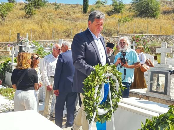 Ο Δημήτρης Παλομπής στην Καλαβρύτα για τον Ηρακλή Πετμεζά ΦΩΤΟ