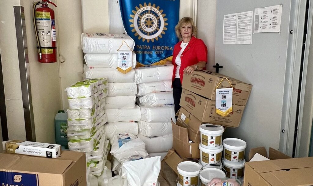 Ο Όμιλος Inner Wheel Patra Europea Club στην «Κιβωτό της Αγάπης» ΦΩΤΟ
