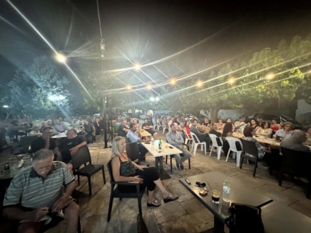 Αχαΐα: Με μεγάλη συμμετοχή η παρουσίαση του προγράμματος του ΠΑΣΟΚ, στη Ροδιά ΦΩΤΟ