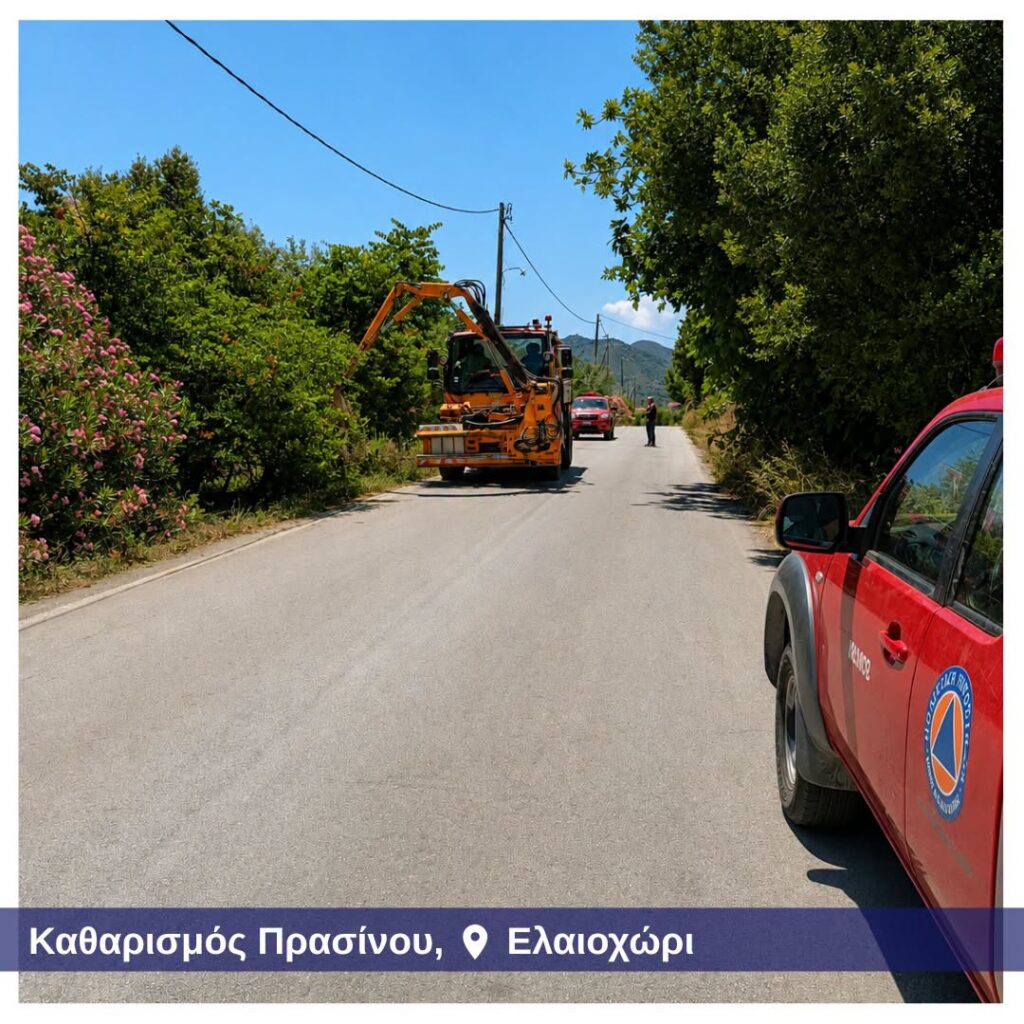 Δυτική Αχαΐα: Μείωση του κινδύνου εκδήλωσης και εξάπλωσης πυρκαγιών ΦΩΤΟ