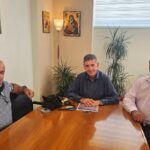 Τον νέο Πρόεδρο του Ροταριανού Ομίλου Πάτρας υποδέχθηκε ο Δήμαρχος Δυτικής Αχαΐας