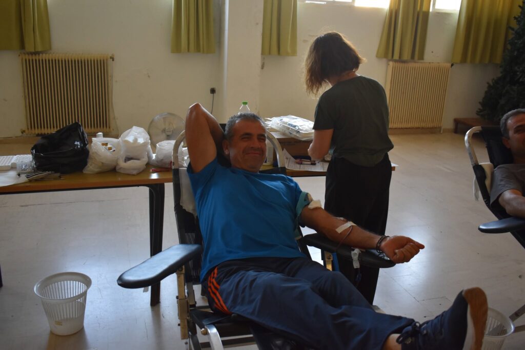 Εθελοντική αιμοδοσία στο Βασιλικό από τον Πολιτιστικό Σύλλογο ΦΩΤΟ