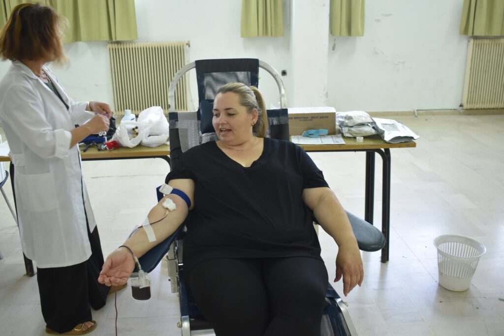 Εθελοντική αιμοδοσία στο Βασιλικό από τον Πολιτιστικό Σύλλογο ΦΩΤΟ