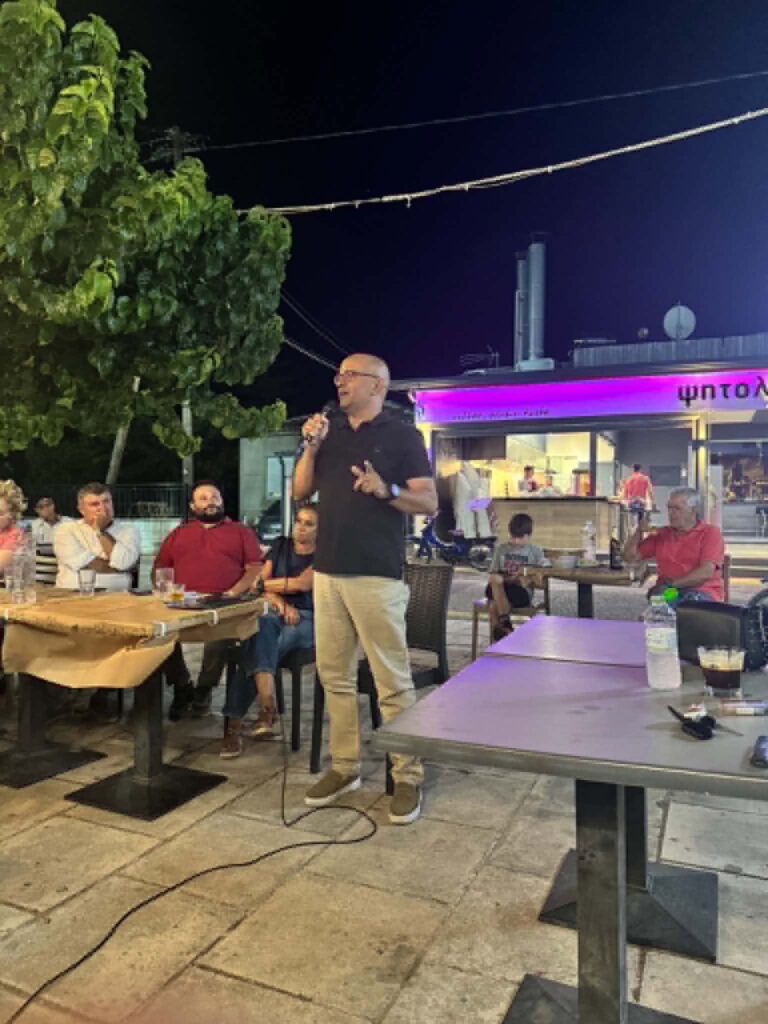 Αχαΐα: Με μεγάλη συμμετοχή η παρουσίαση του προγράμματος του ΠΑΣΟΚ, στη Ροδιά ΦΩΤΟ