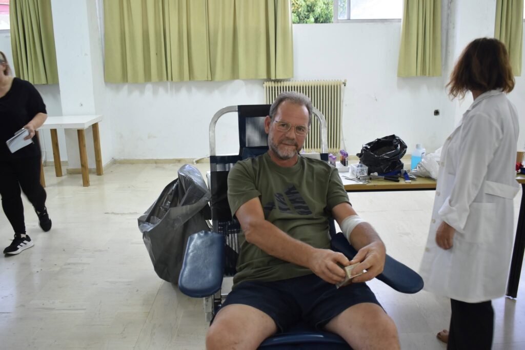Εθελοντική αιμοδοσία στο Βασιλικό από τον Πολιτιστικό Σύλλογο ΦΩΤΟ