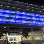 Εντυπωσιάζει ο φαντασμαγορικός φωτισμός του νέου «Mercure Patras Astir» ΦΩΤΟ