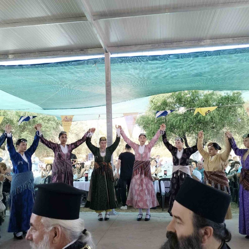 Εγκαίνια του Ιερού Ταφικού Παρεκκλησίου της Παναγίας Σουμελά, στην Απιδεώνα Δυτικής Αχαΐας