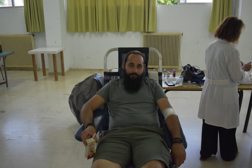 Εθελοντική αιμοδοσία στο Βασιλικό από τον Πολιτιστικό Σύλλογο ΦΩΤΟ
