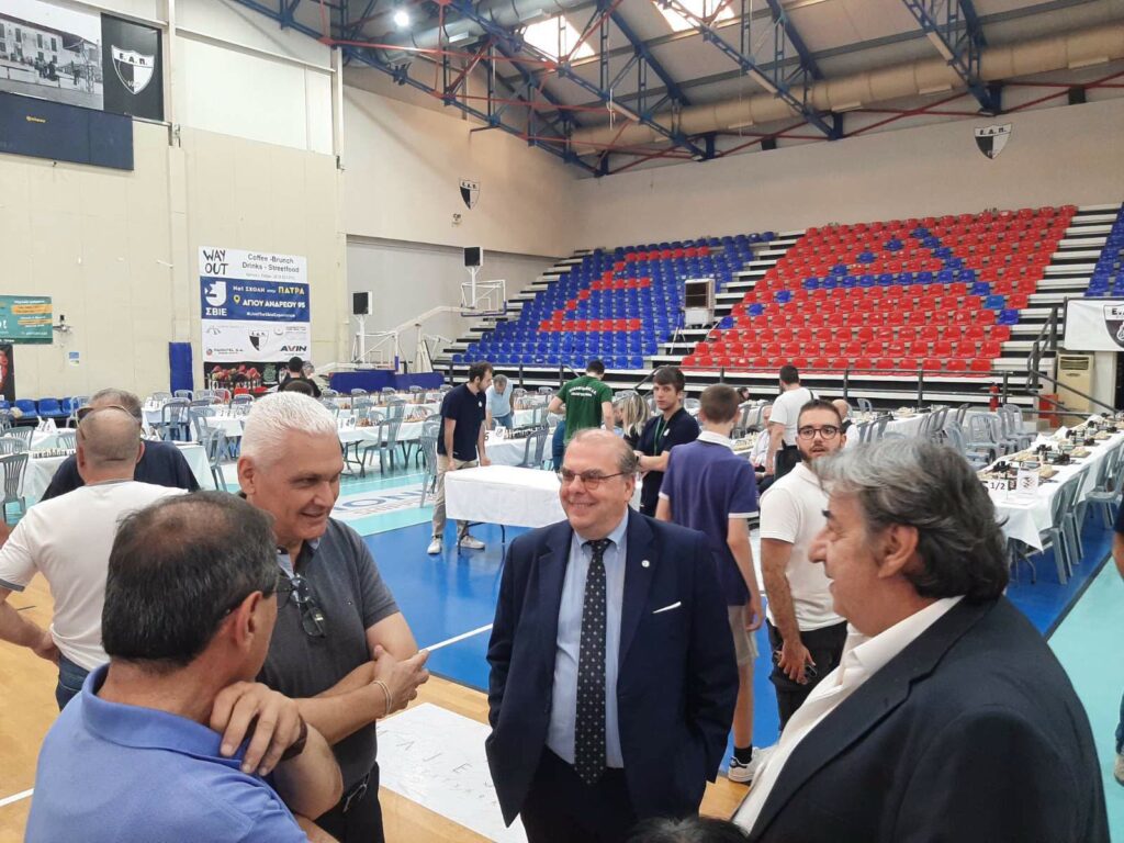 Ο Φωκίων Ζαΐμης στο Πρωτάθλημα Α' Εθνικής και το Πανελλήνιο Ομαδικό Κύπελλο Σκάκι, στην Πάτρα ΦΩΤΟ