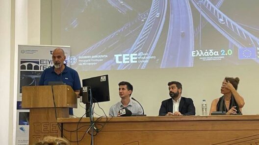 Στην ημερίδα «Έξυπνες Γέφυρες» του ΤΕΕ ο αν. περιφερειάρχης Χαράλαμπος Μπονάνος ΦΩΤΟ